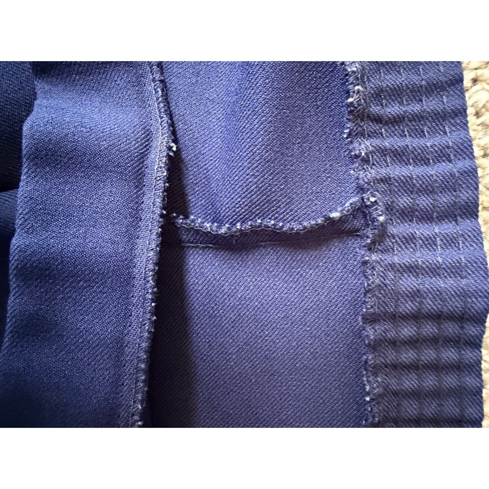 Vintage Donnkenny Navy Blue Polyester Dress Pants Womens 20WP Made in USA - Picture 5 of 6